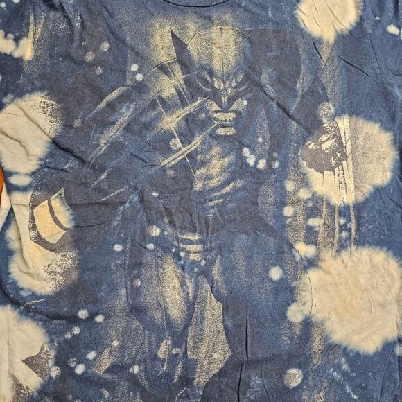 WOLVERINE‎ BLEACHED TYEDYE T SHIRT - Picture 3 of 7